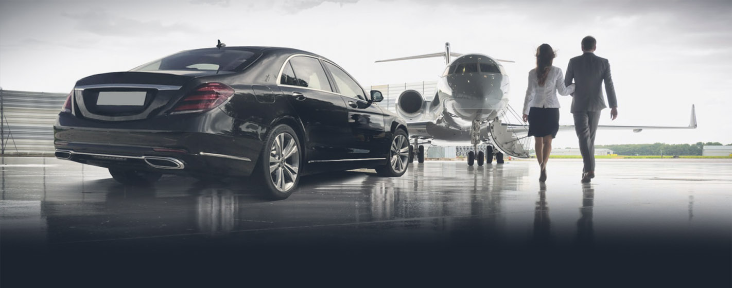 Luxury private jet interior